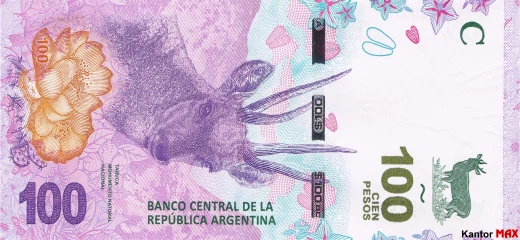 100 peso argentyĹskich edycja 2018 rok - Awers