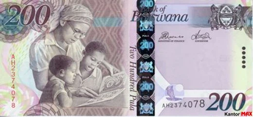 200 Botswana Pula - Awers