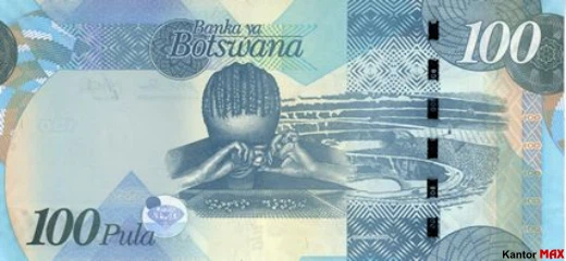 100 Botswana Pula - Rewers