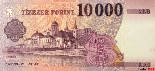10 000 угорських форинтів 2014 - Rewers