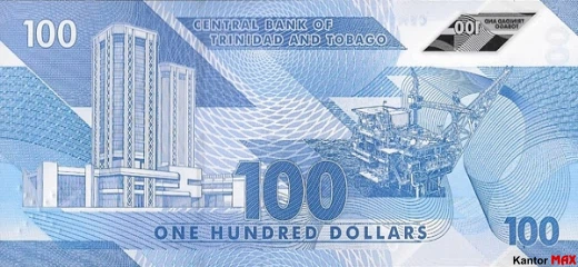 100 Trinidad und Tobago-Dollar 2020 - Rewers