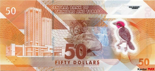 50 Trinidad und Tobago-Dollar 2020 - Rewers