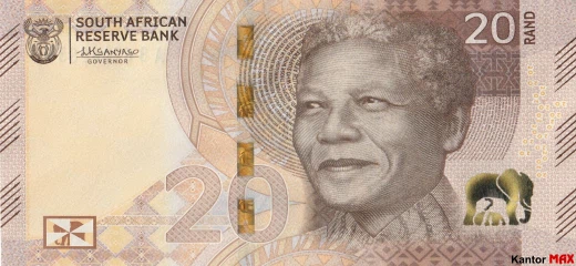 20 randĂłw poĹudniowoafrykaĹski 2018 rok - Awers
